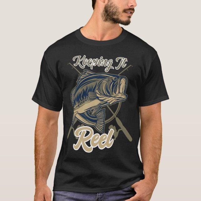 Fishing Design T-Shirt (Front)