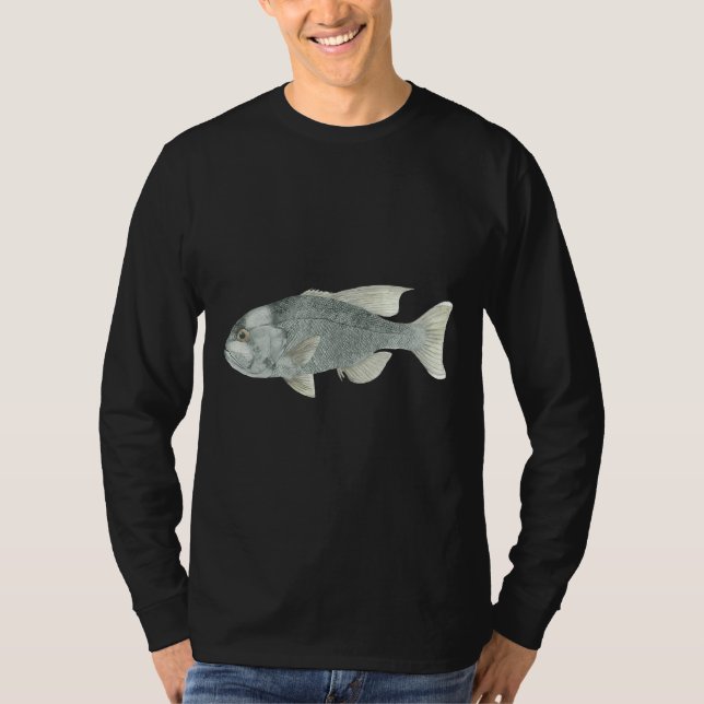 Fishing Dhufish  T-Shirt (Front)