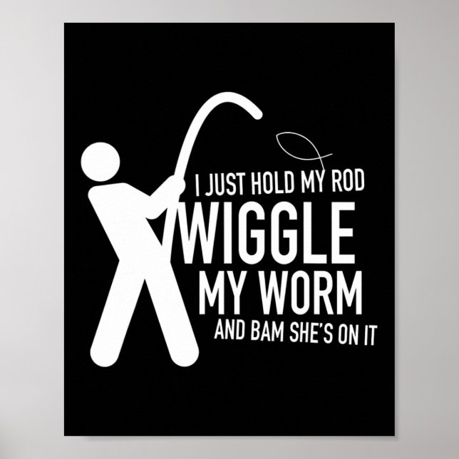 Fishing Dirty Ual Humour  Poster (Front)