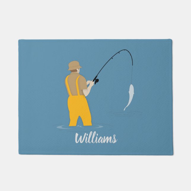 Fishing Doormat (Front)