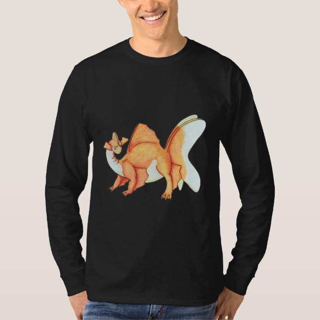 Fishing Dragon  T-Shirt (Front)