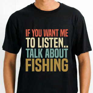 Fishing Enthusiast Outdoor Adventure Retro Vintage T-Shirt