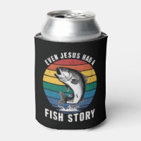 Fishing Even Jesus Had Fish Story Bass Fish Funny