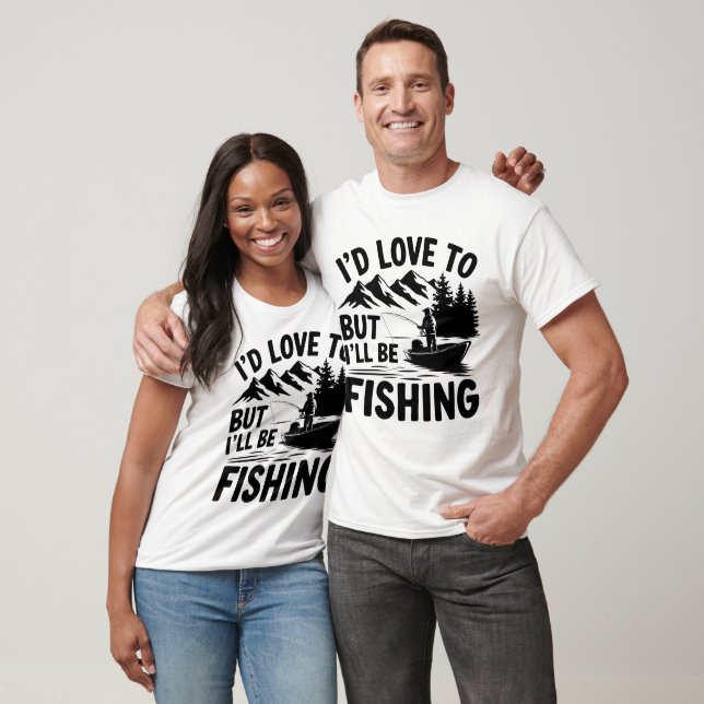Fishing Excuse Outdoor Humour Tee (Unisex)
