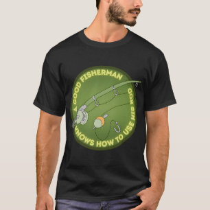 Fishing father Design for every angler Nice hobby  T-Shirt