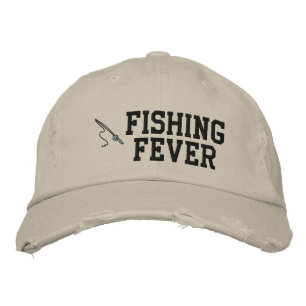 Fishing Fever Embroidered Hat