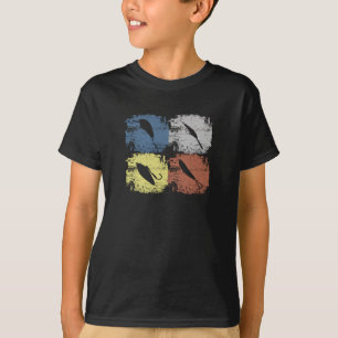 Fishing Fish Hook Retro Vintage T-Shirt
