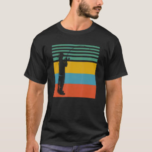 Fishing fish retro Design T-Shirt