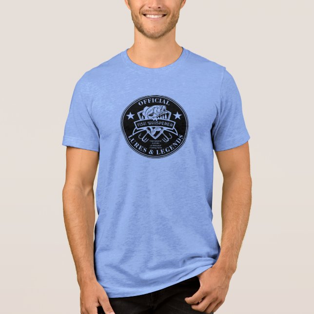 Fishing Fish Whisperer Tri-Blend Shirt (Front)