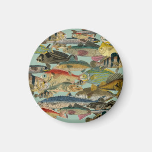 Fishing Fisherman Deep Sea Fishing Exotic Tropical Magnet