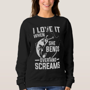 Fishing Fisherman Joke Hobby Fishing Sweatshirt