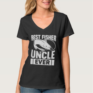 Fishing Fisherman Uncle Fisher Fish T-Shirt