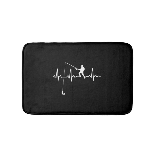Fishing - Fishing Bath Mat (Front)