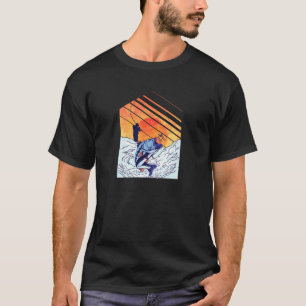 Fishing fishing rod fishing pole fishing T-Shirt