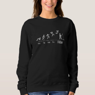Fishing fishing rod Weekend Fly fishing Fishing Sweatshirt