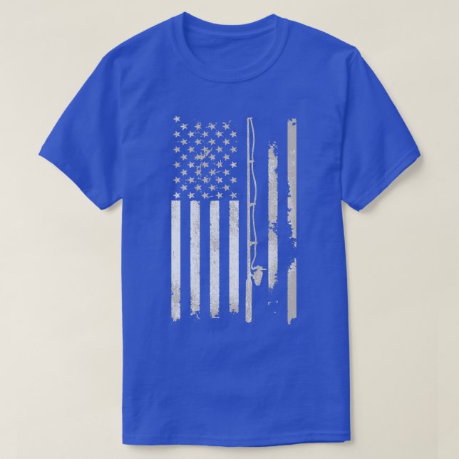 Fishing Flag T-Shirt (Design Front)