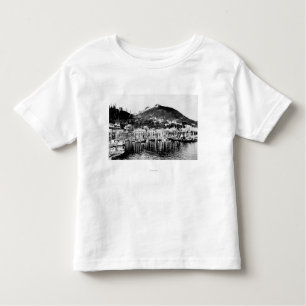Fishing Fleet and Deer Mountain at Ketchikan Toddler T-Shirt