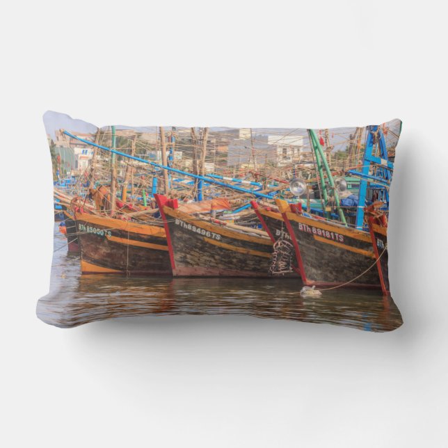 Fishing fleet lumbar cushion (Front)