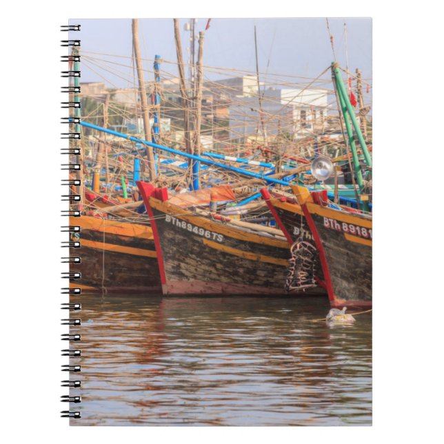 Fishing fleet spiral notebook (Front)