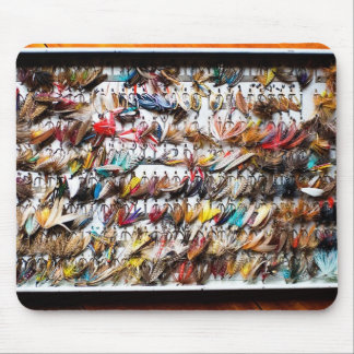 Fishing Flies Mouse Pad