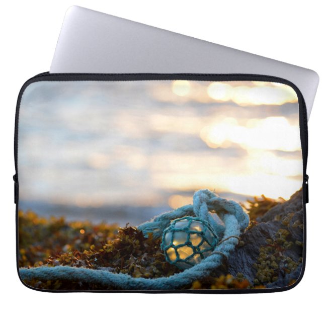 Fishing Float And Rope Scenic Laptop Sleeve (Front)