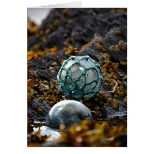Fishing float in tide pool, Alaska