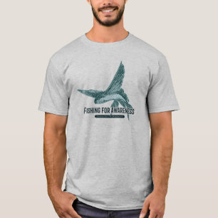 Fishing For Awareness Fishing For. Brighter future T-Shirt