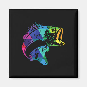 Fishing For B Fisherman Fishing Gifts For Him Magnet