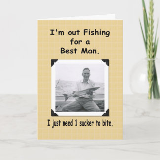 Fishing for Best Man? Invitation