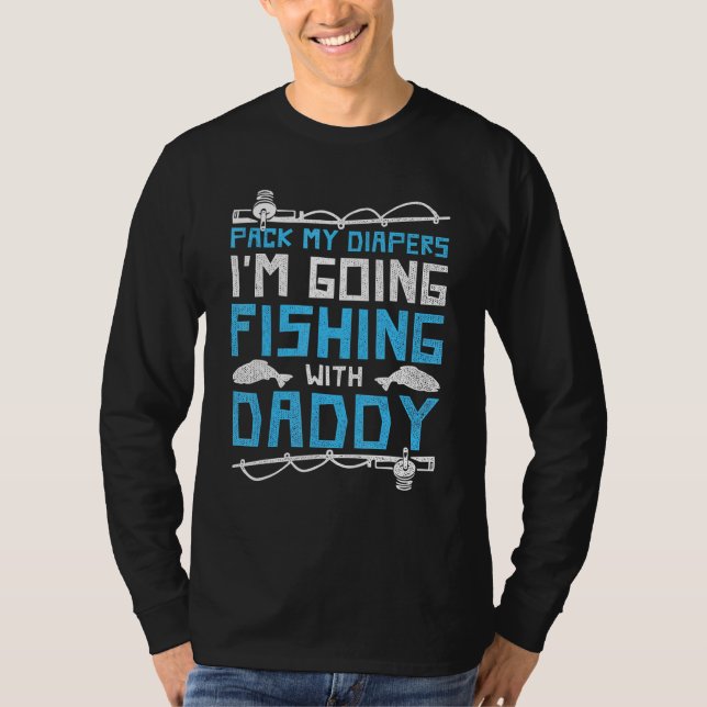 Fishing For Father And Son Fish Fisherman Partnerl T-Shirt (Front)