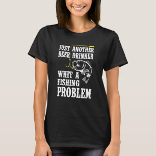 Fishing For Men Beer Drinker Fishing Expert T-Shirt