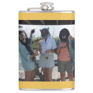 Fishing for Reds Hip Flask
