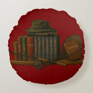 Fishing for Understanding Throw Pillow