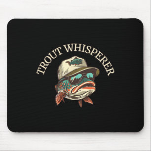 Fishing Fun Adventurous Trout Whisperer  Mouse Pad