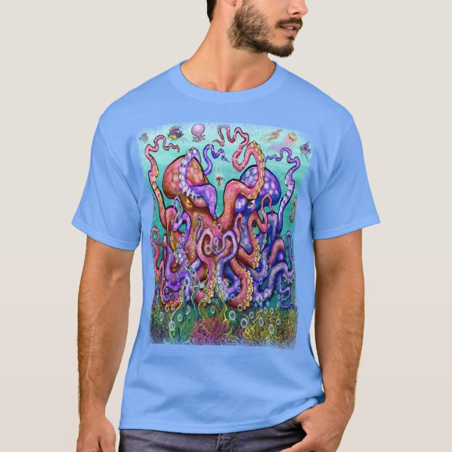 Fishing Fun Art T-Shirt (Front)