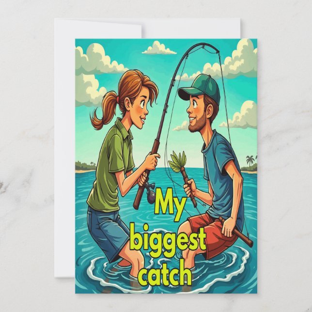 Fishing Fun Invitation (Front)