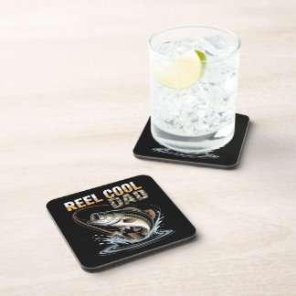 Fishing Funny Fathers Day Fisherman Fish Lovers Coaster
