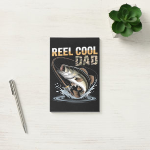 Fishing Funny Fathers Day Fisherman Fish Lovers Post-it Notes