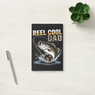 Fishing Funny Fathers Day Fisherman Fish Lovers Post-it Notes