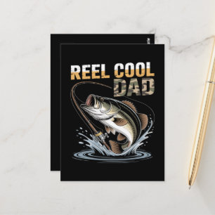 Fishing Funny Fathers Day Fisherman Fish Lovers Postcard