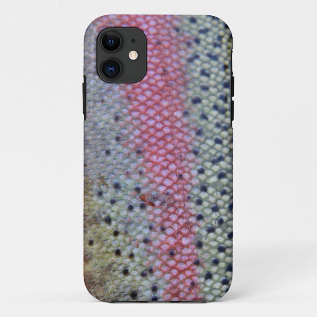 Fishing Fury iPhone 5 Case (Rainbow Trout) (Back)