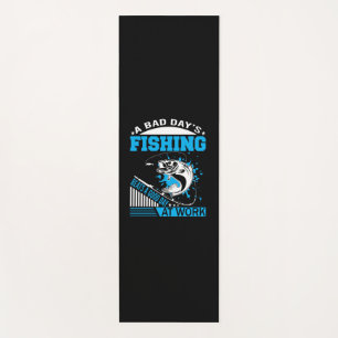 Fishing Gift A Good Day Fishing Yoga Mat