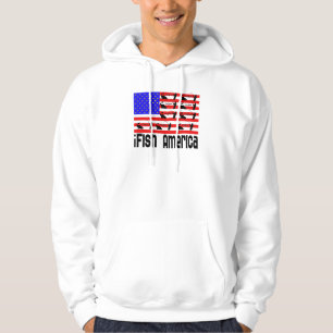 Fishing Gift iFish America Hoodie
