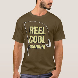 Fishing GrandpaFunny Dad Fathers Day Gift Fisherma T-Shirt