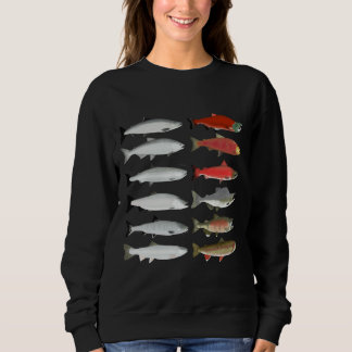 Fishing Group Ocean And Spawning Phase  Sweatshirt