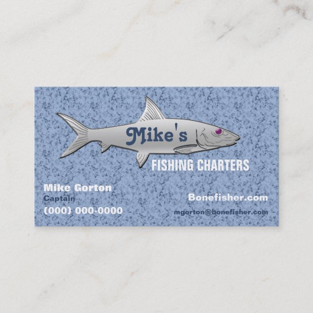 Fishing Guide Business Card (Front)