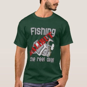 Fishing Halibut The Reel Deal Fishing T-Shirt