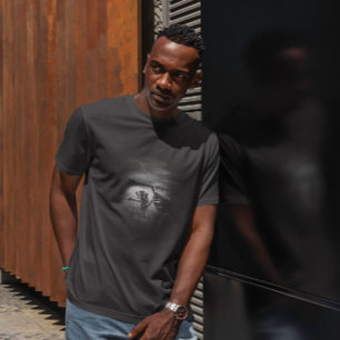 Fishing Hand With Reel Monochromatic  T-Shirt