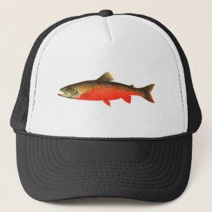 Fishing hat - Canadian Red Trout Male Fish