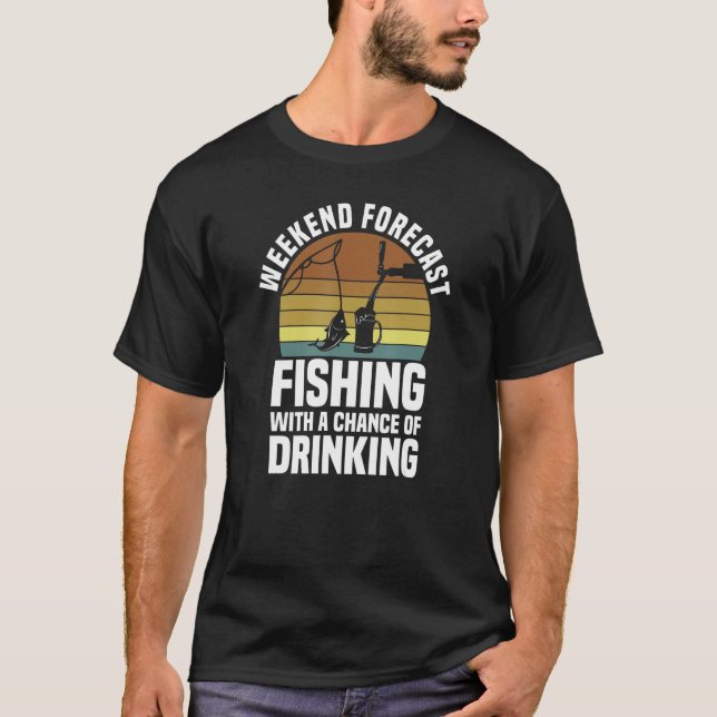 Fishing Hook Fish  Rods T-Shirt (Front)